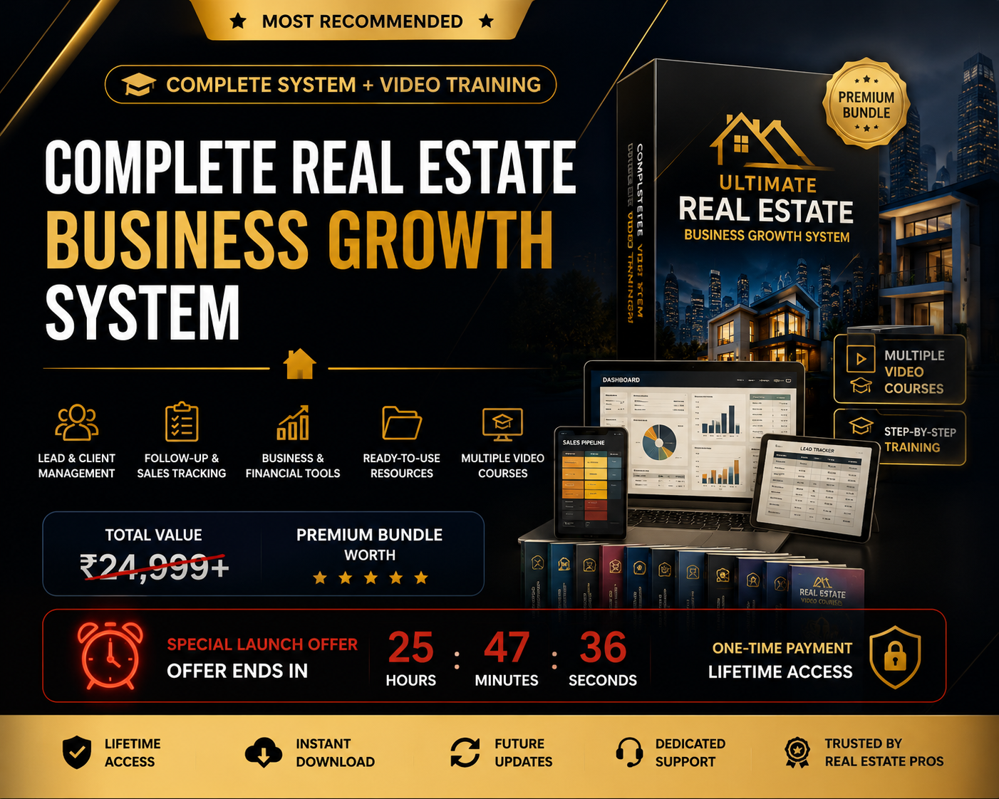 Complete Real Estate Business Growth System — ₹999 Premium Bundle