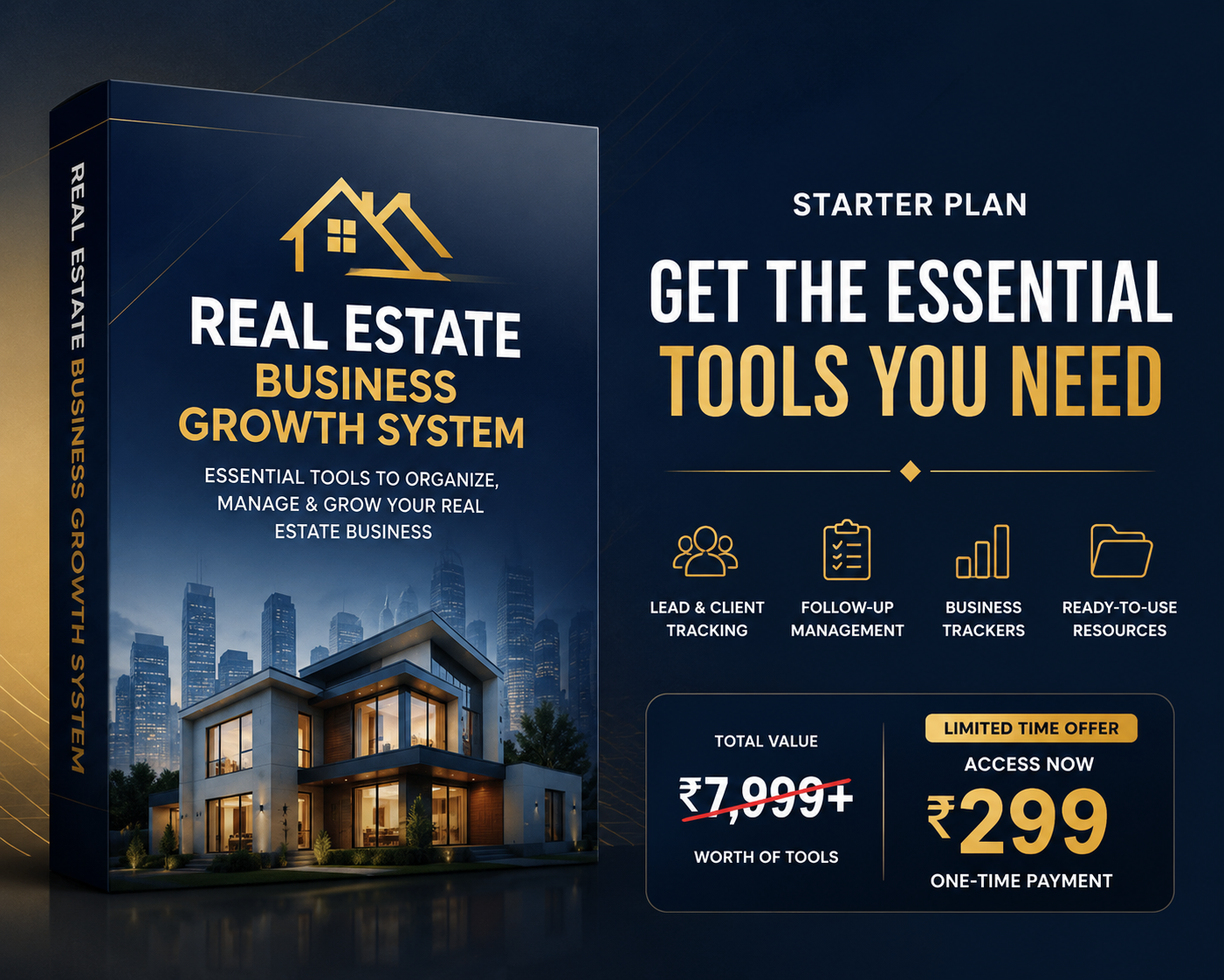 Real Estate Starter System — ₹299 Essential Tools