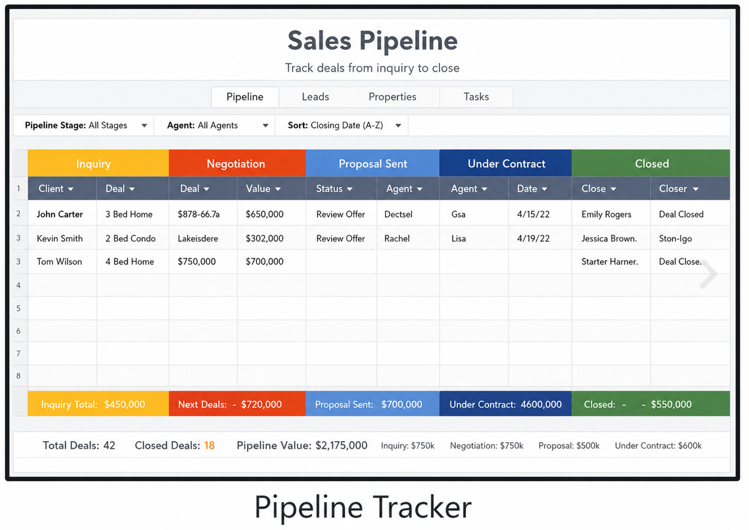 Pipeline Tracker